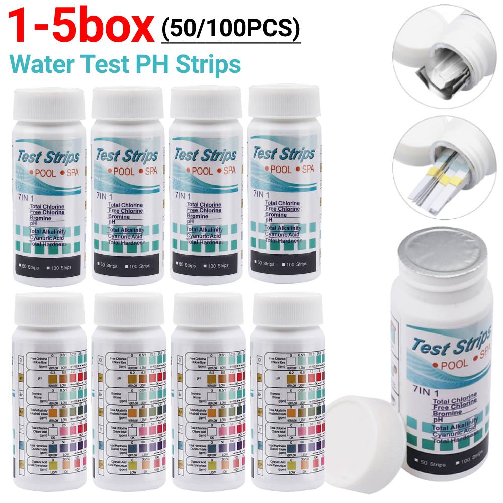Ph Strip Test - Bandelettes de Test d'eau PH 7