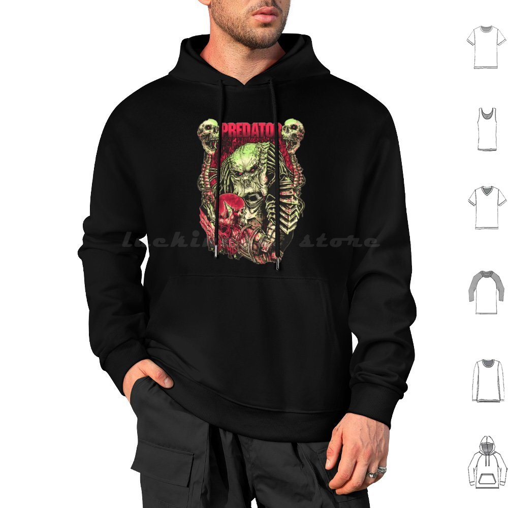Science Hunter - Sweat à capuche artistique en coton