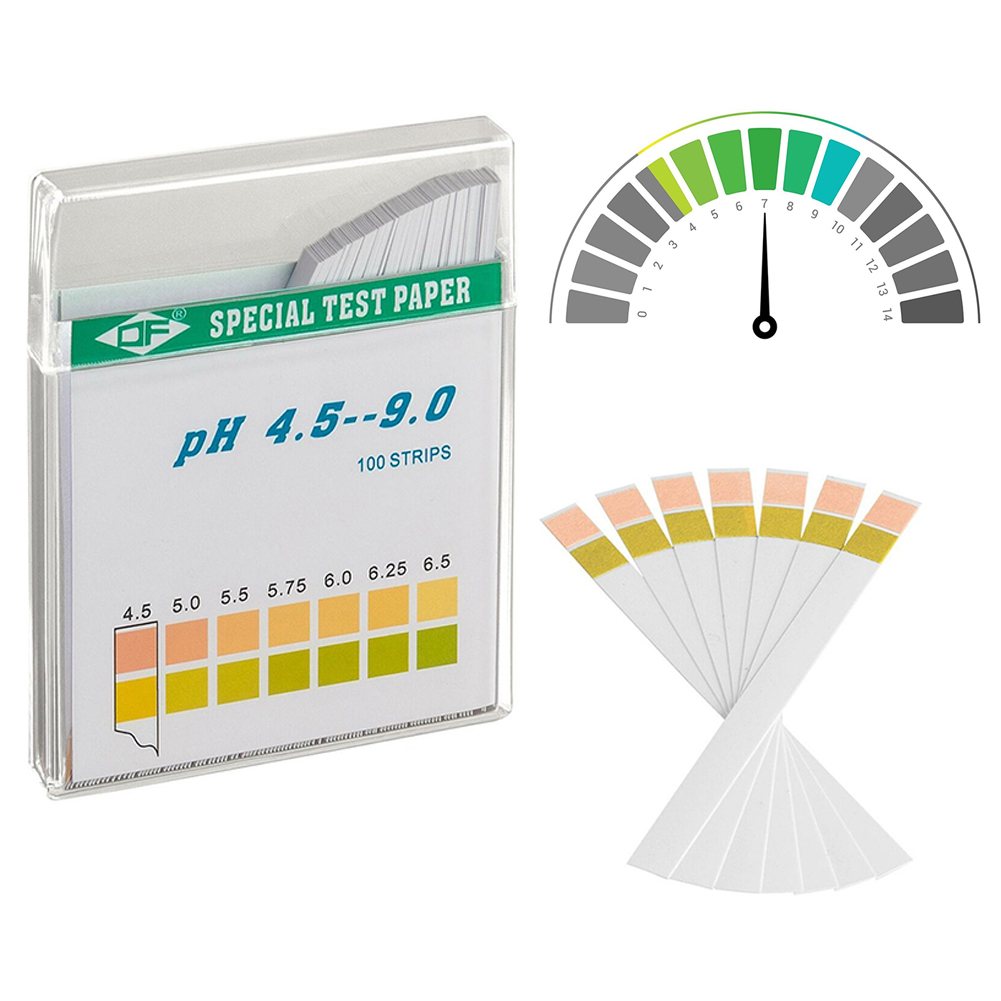 Ph Strip Test - Kit de 100 bandelettes de papier