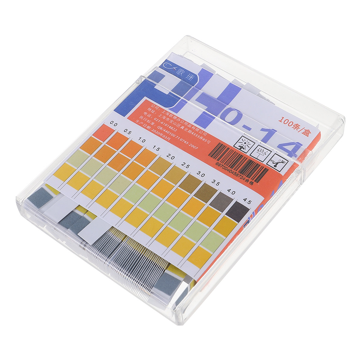 100 pièces de bandelettes de t - Ph Strip Test avis et prix