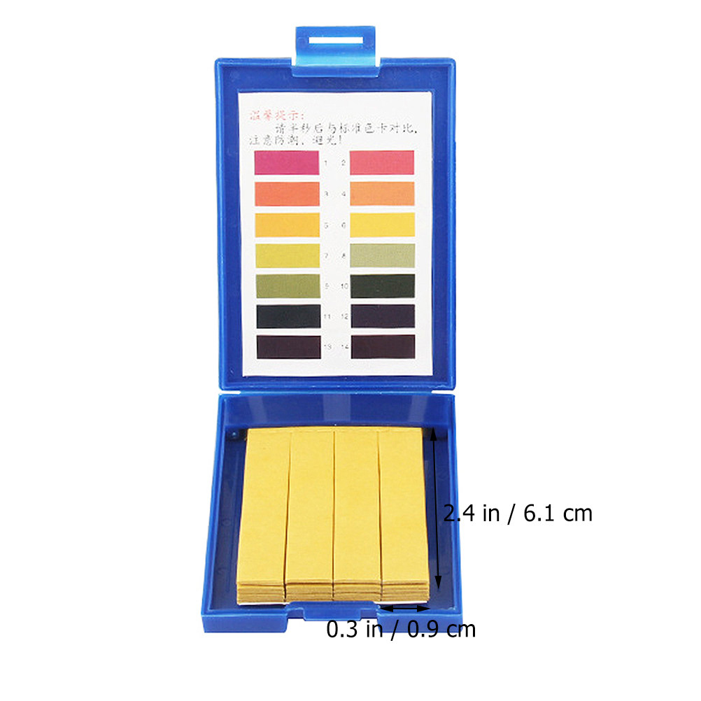 80 Bandelettes de Test de PH 1 - Ph Strip Test avis et prix